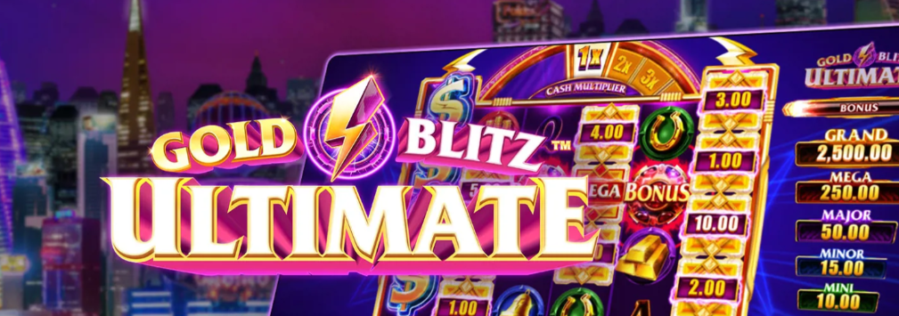 Gold Blitz Ultimate slot, the Jackpot City welcome game